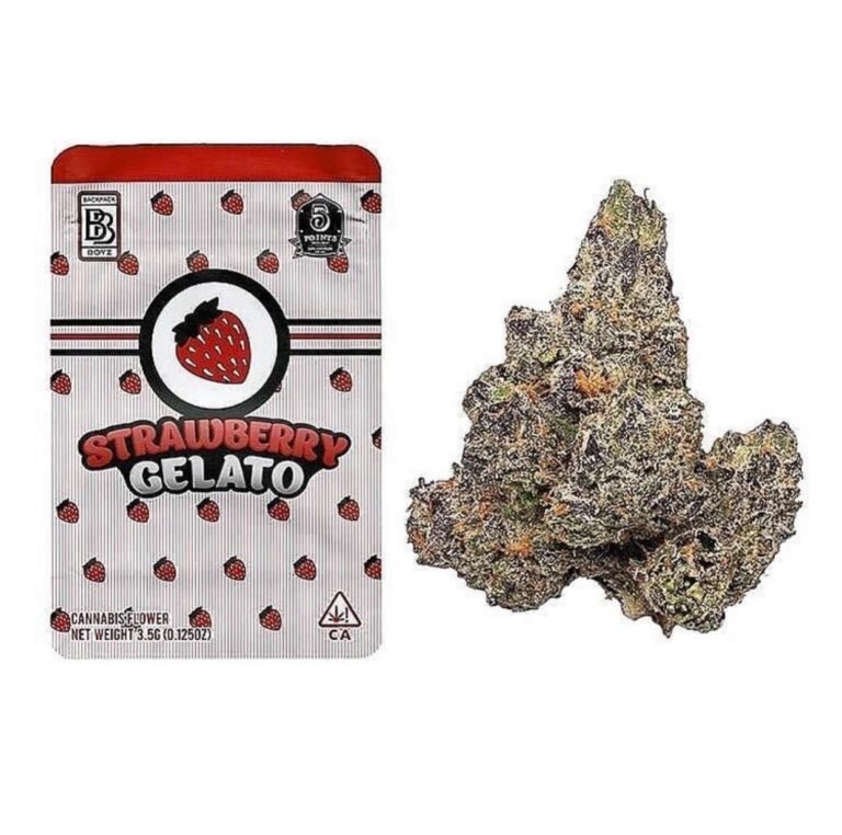 Gelato à la fraise – THC : 22 %